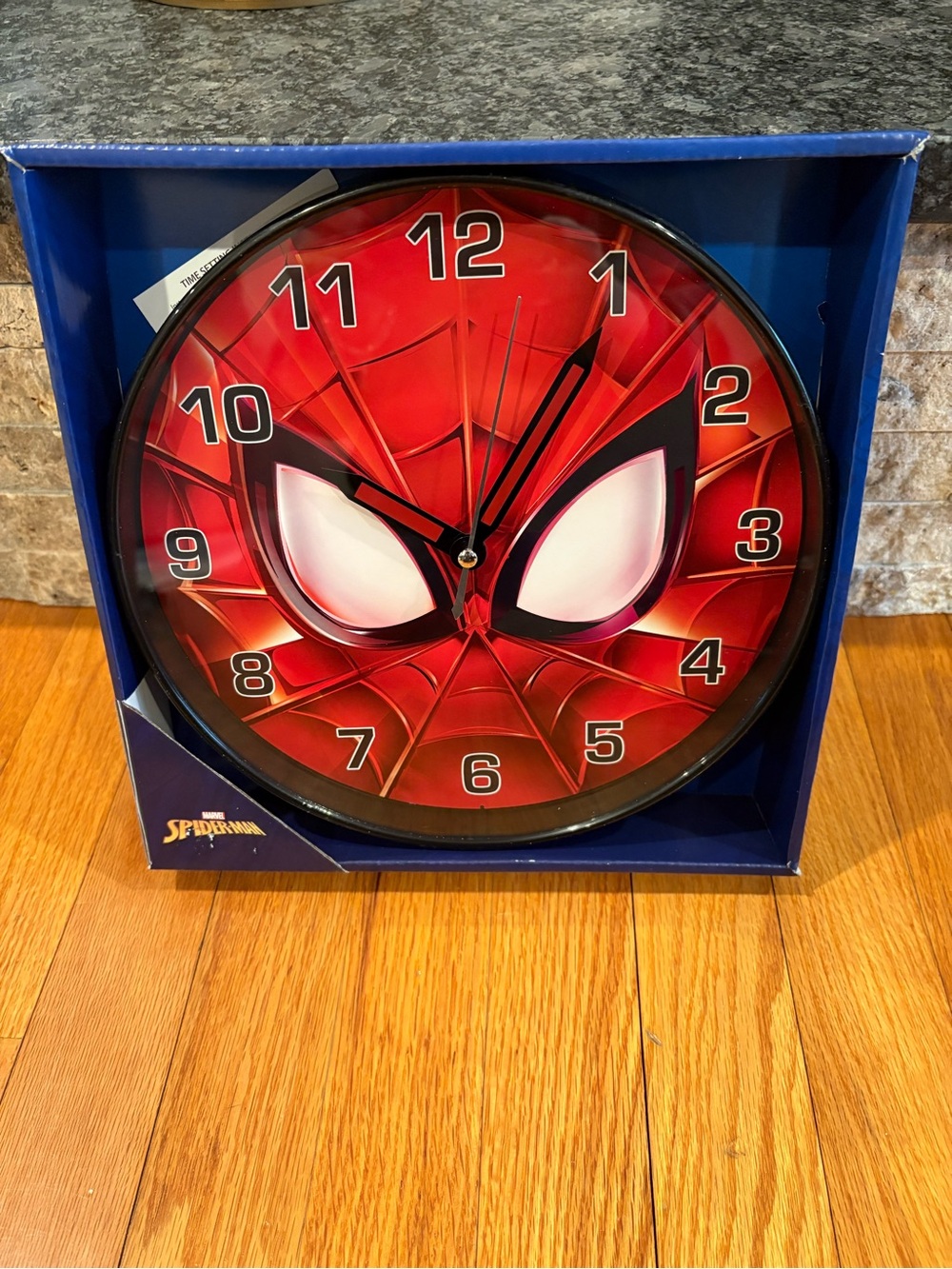 Marvel Quartz Spider-Man Wall Clock New in Box